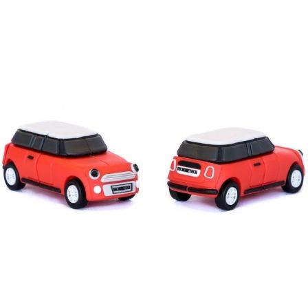 Tech One Tech Pendrive 32GB Mini Cooper S Rojo Diseño 3D